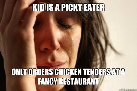 Desventajas de ser un «picky eater»